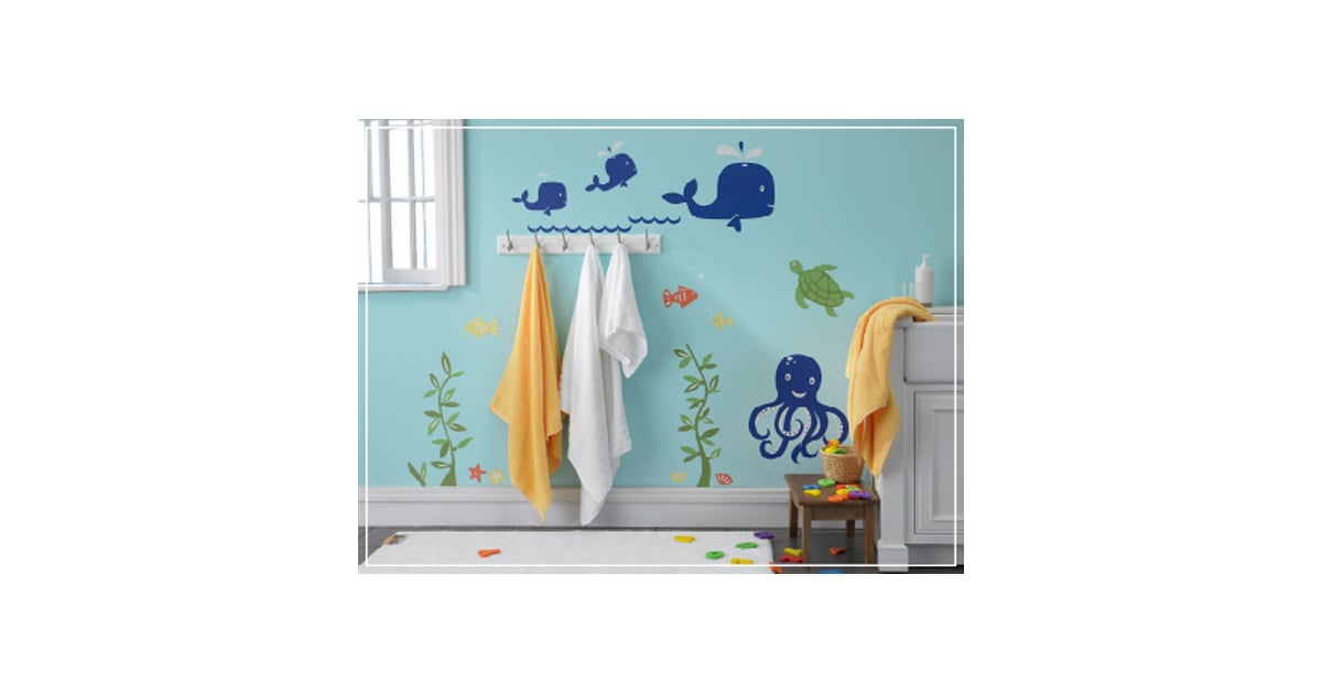 Under the Sea Decals Kids Bathroom Decor Ideas POPSUGAR Moms Photo 4