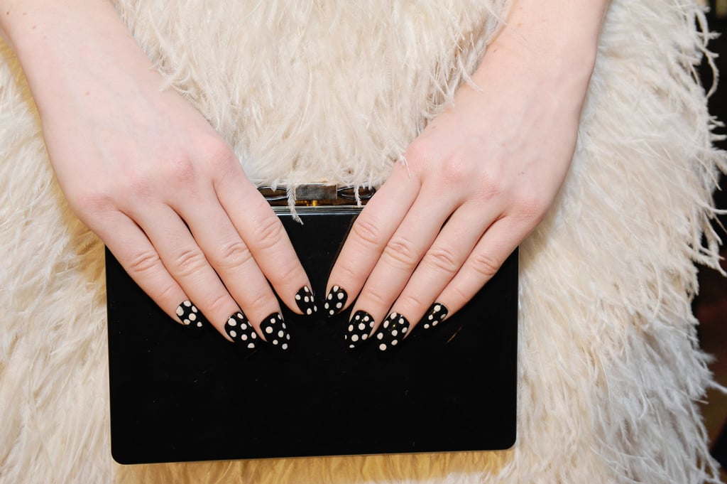 Polka-Dot Nails Are All Over NYFW
