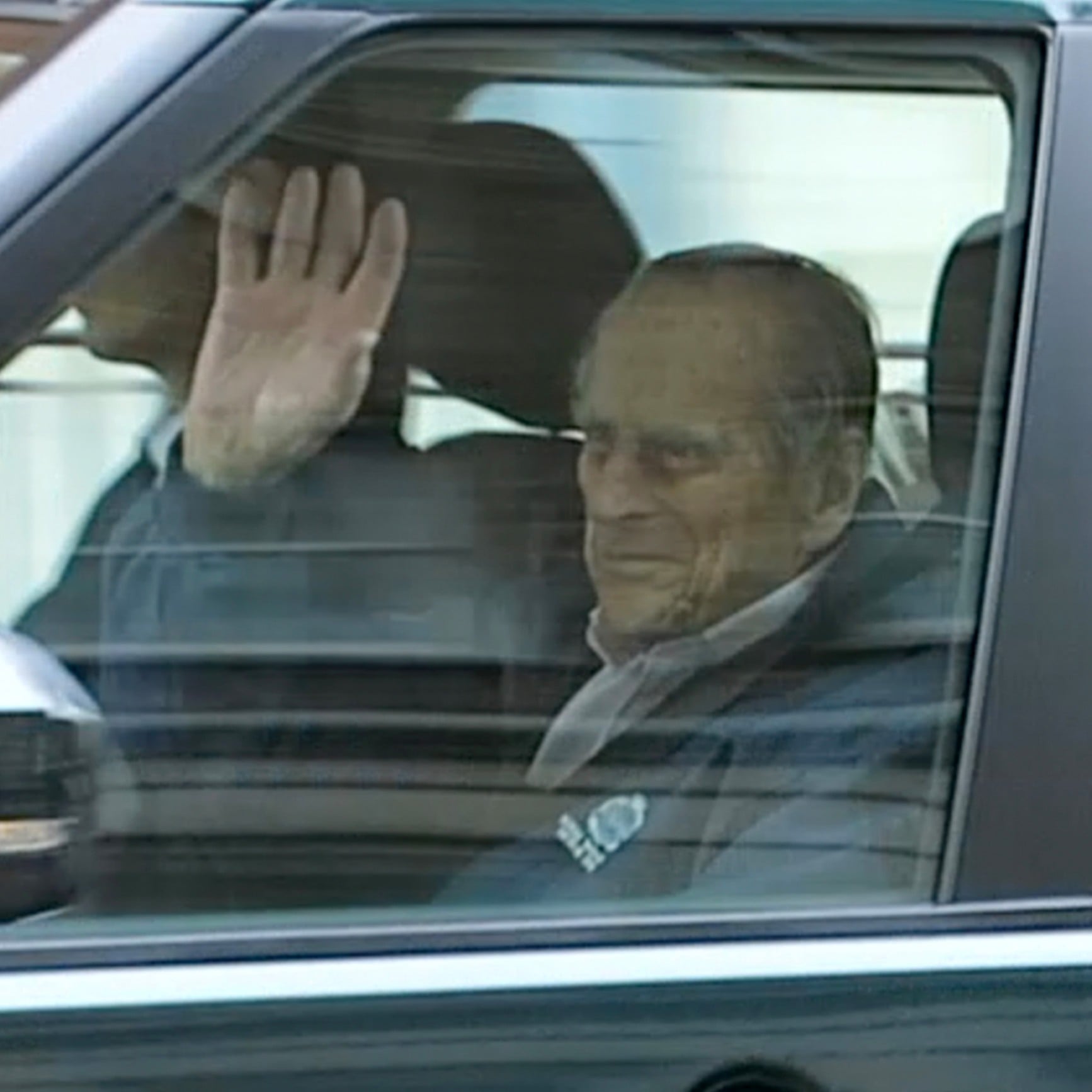 Prince Philip Leaving Hospital After Hip Replacement Surgery Popsugar Celebrity