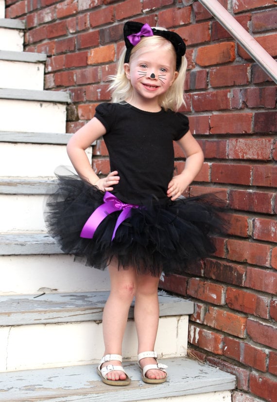 Black Cat | Leotard Halloween Costumes For Kids | POPSUGAR Family Photo 5