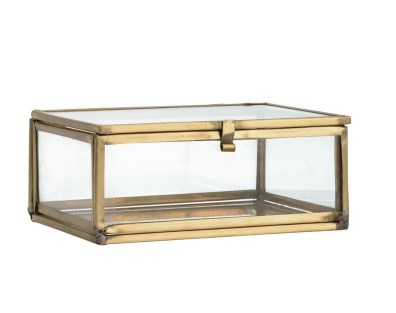 H&M Small Clear Glass Box