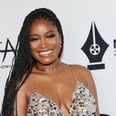 Keke Palmer's Milk-Bath Nails Pair Perfectly With Her Baby Bump