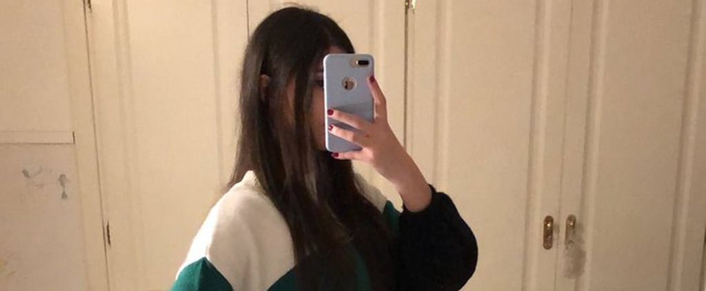 Girl Wearing Striped Pants Optical Illusion