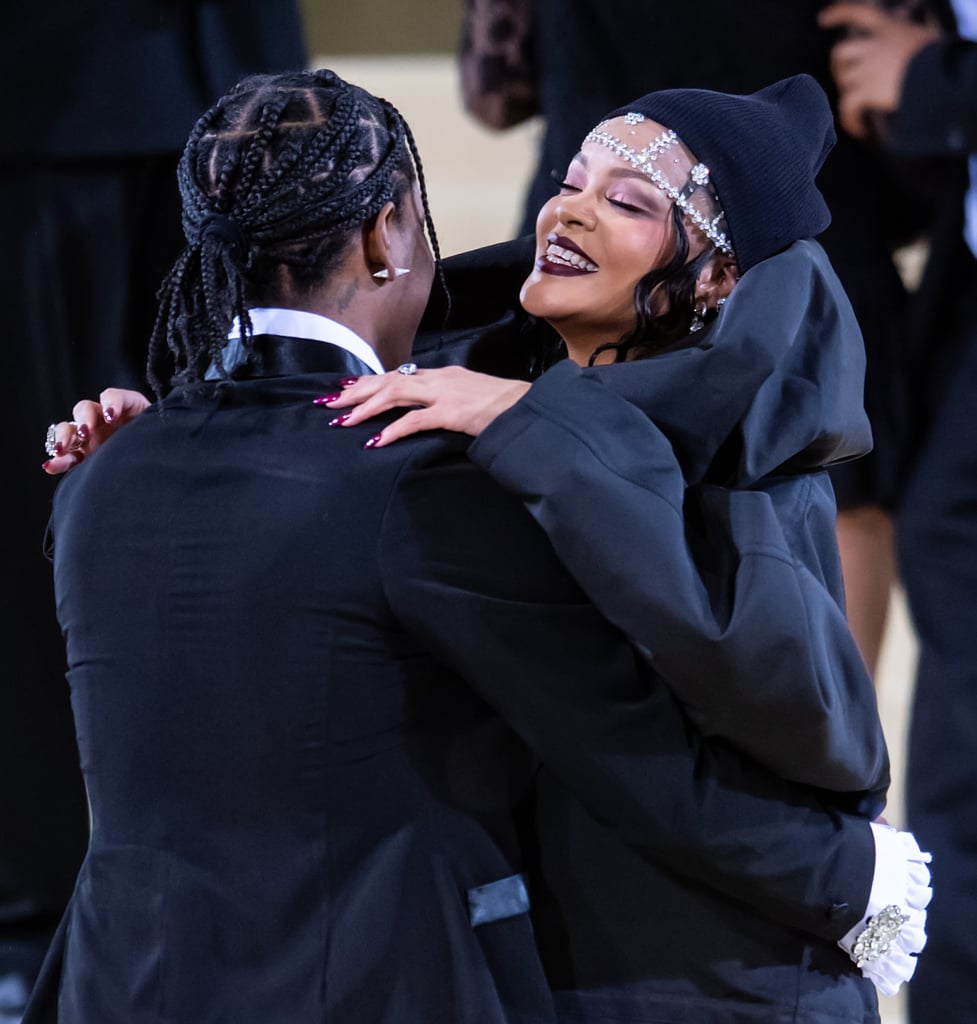 Rihanna and A$AP Rocky Cosy Up at 2021 Met Gala | Photos