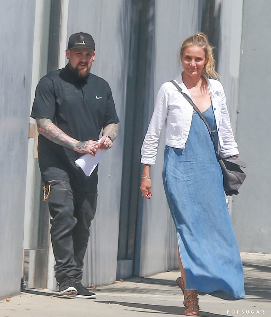 Benji Madden and Cameron Diaz Hold Hands in LA August 2016
