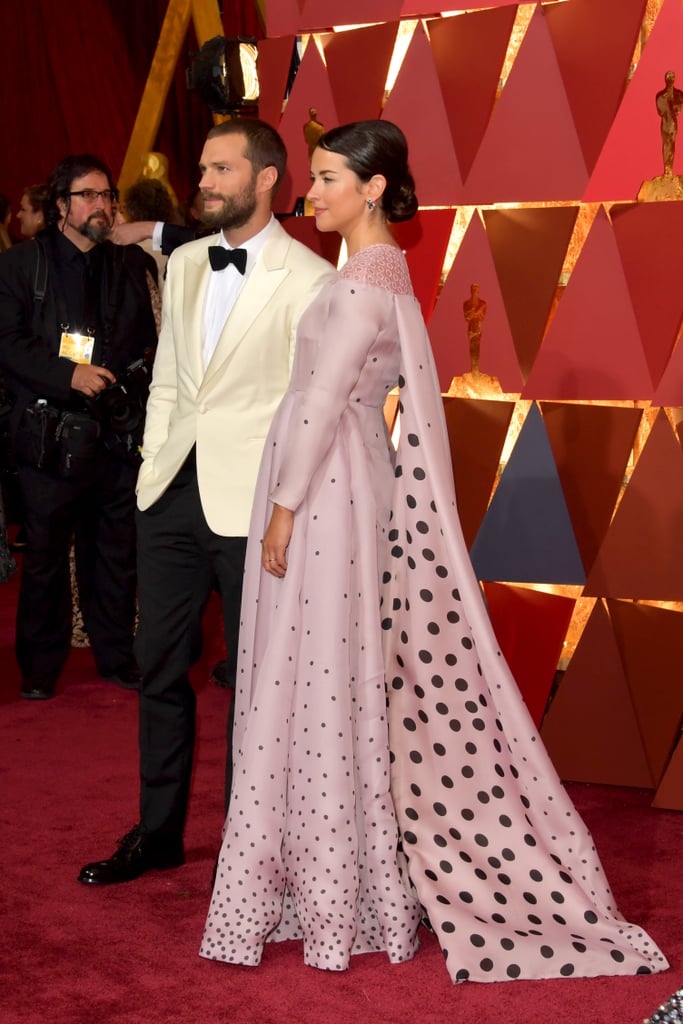 Jamie Dornan and Amelia Warner at the 2017 Oscars