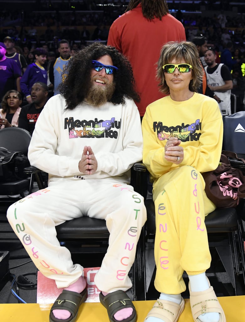 Jonah Hill and Lisa Rinna's Basketball-Game Outfits