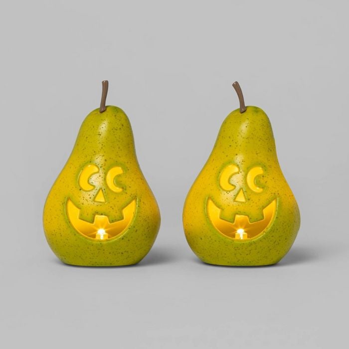 2-Pack Light-Up Pear Halloween Prop