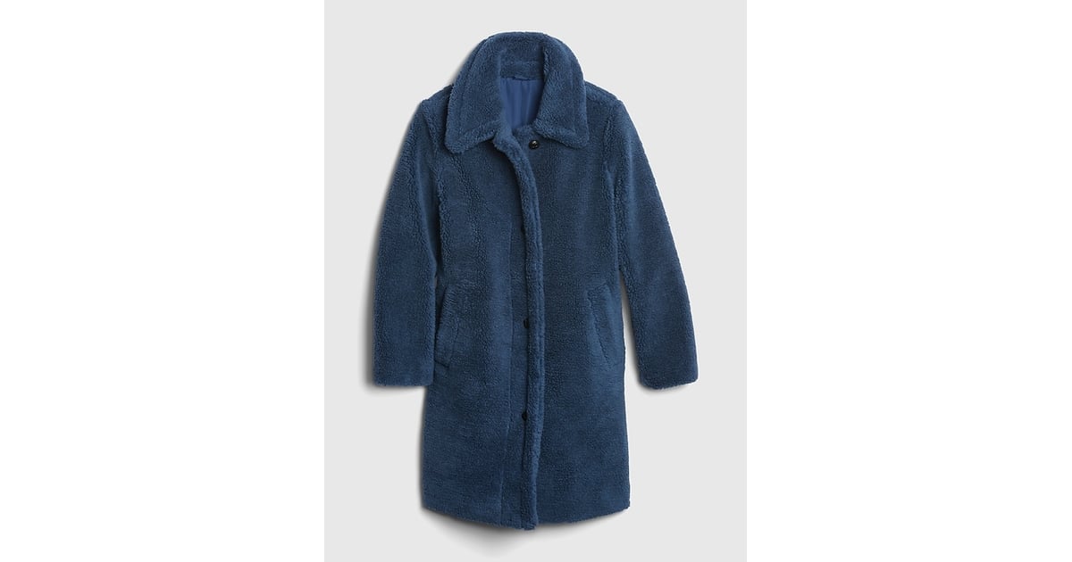 Gap Sherpa Overcoat | Cozy Clothes and Accessories From Gap Under $50 | POPSUGAR Fashion Photo 3