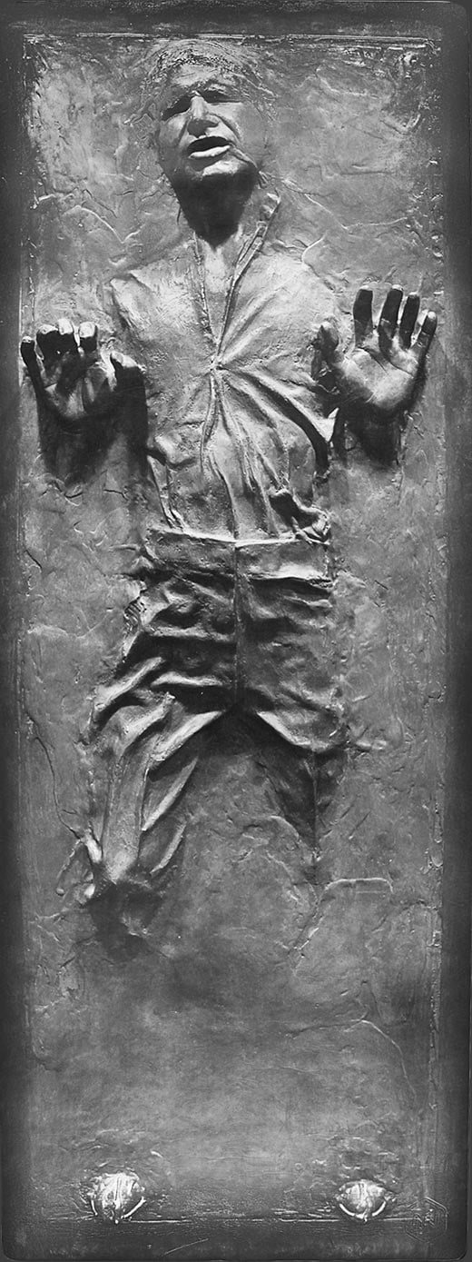 Han Solo Frozen In Carbonite 27 For Yoga Mat - Gold - Weekender