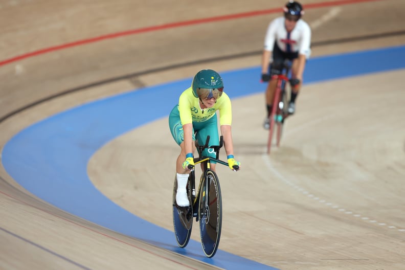 Shawn Morelli and Emily Petricola Compete in the Women's C4 3000m Individual Pursuit