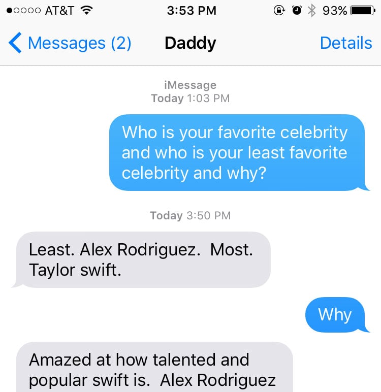 This Dad Who Is Just in Awe of Taylor Swift