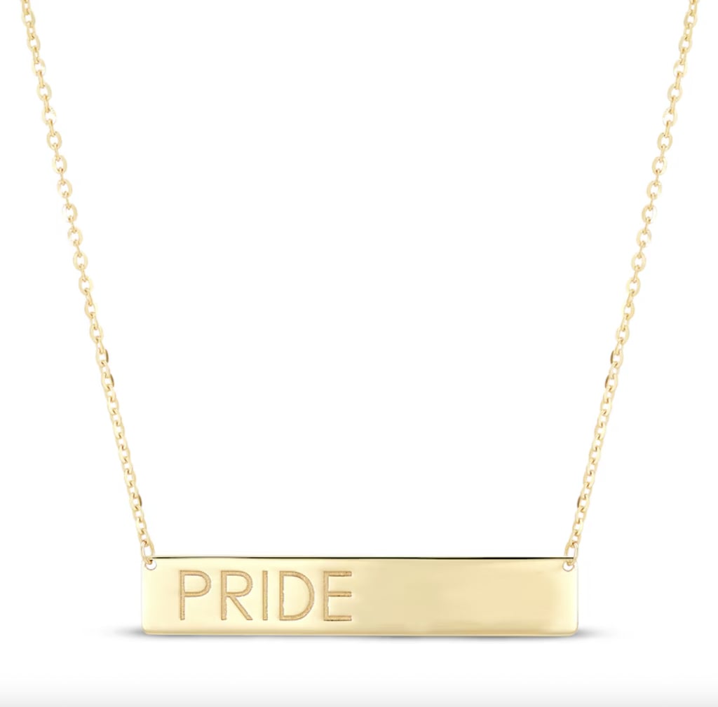 A Pride Bar Necklace