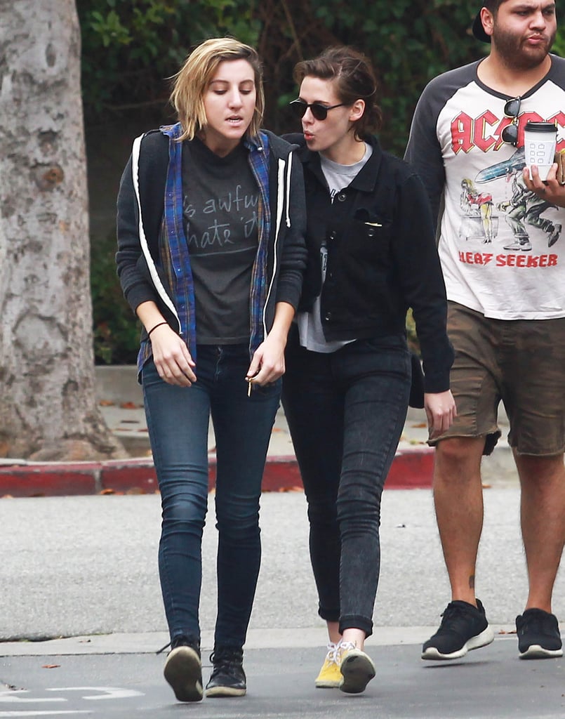 Kristen Stewart and Alicia Cargile PDA on Memorial Day 2015