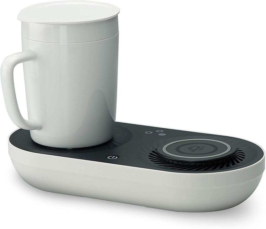 Nomodo Trio Wireless Qi-Certified Charger with Mug Warmer/Drink Cooler