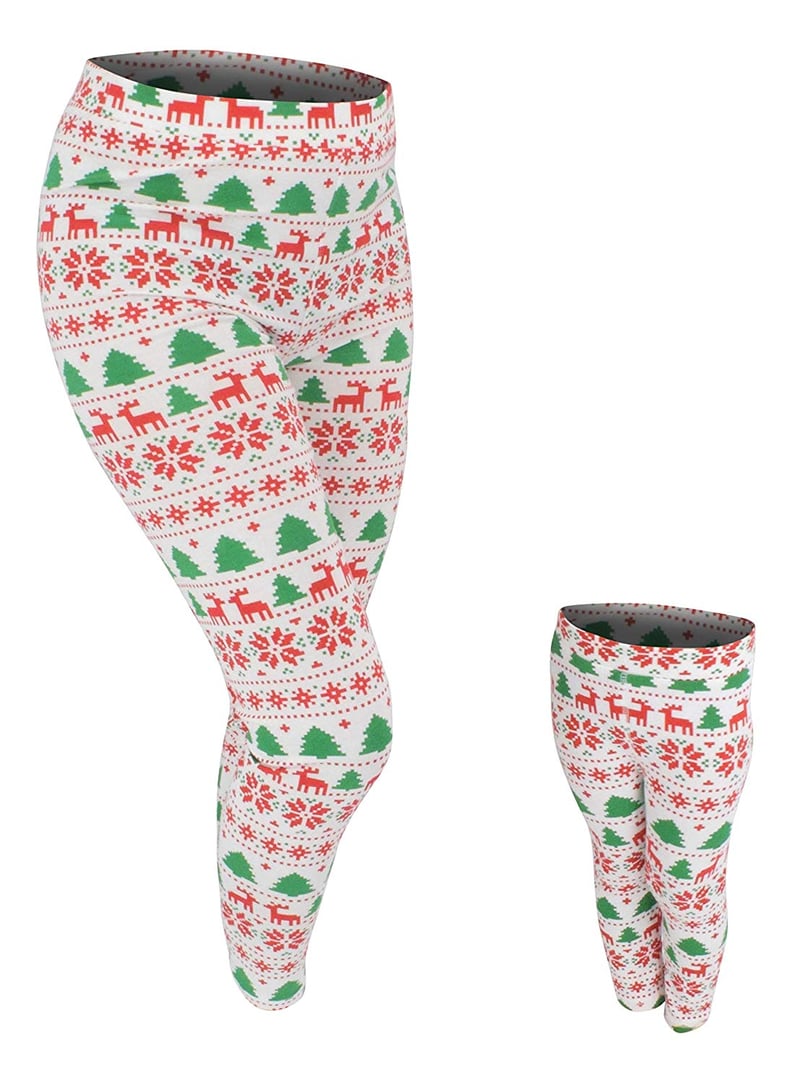 Unique Baby UB Mommy and Me Winter Print Christmas Leggings