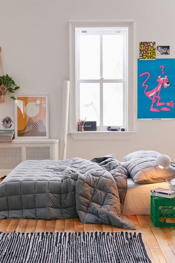 Cloud Jersey Quilt From Hitting The Books To Hitting Snooze