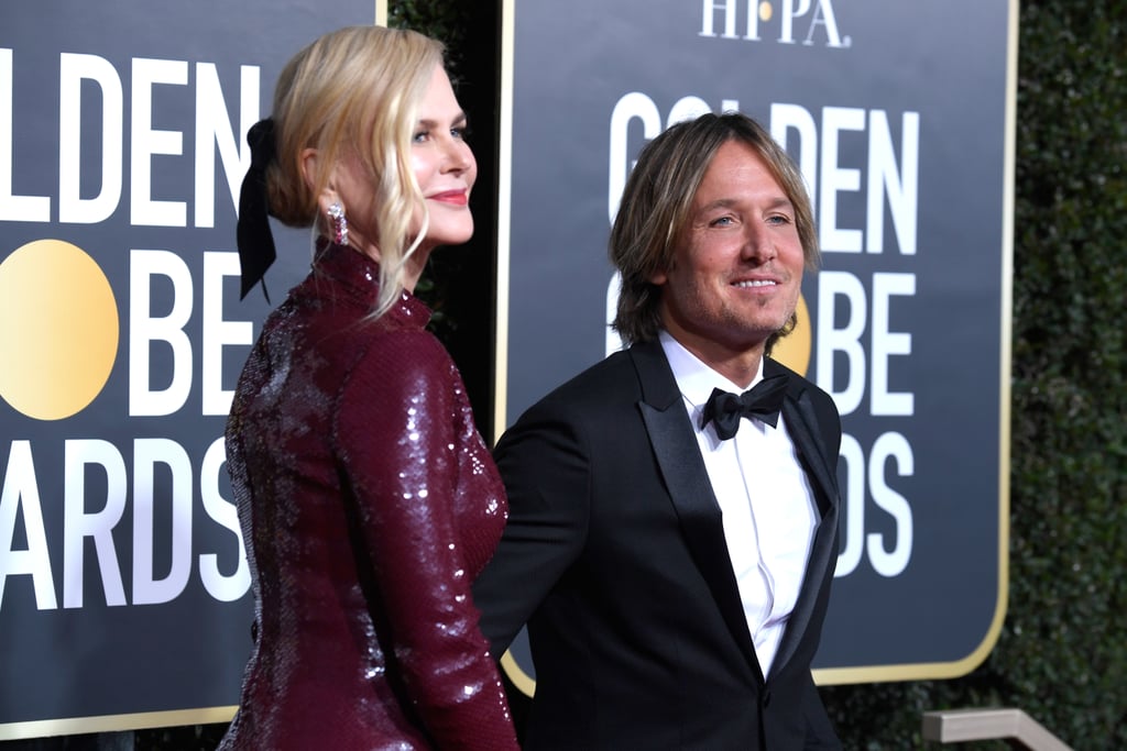 Nicole Kidman and Keith Urban at the 2019 Golden Globes