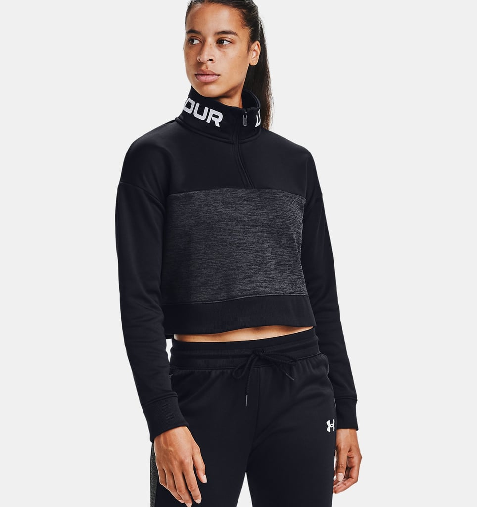 Armour Fleece® Crop ½ Zip
