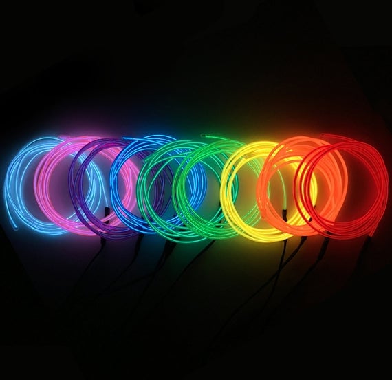 Neon EL Wire 9FT 8 Colours