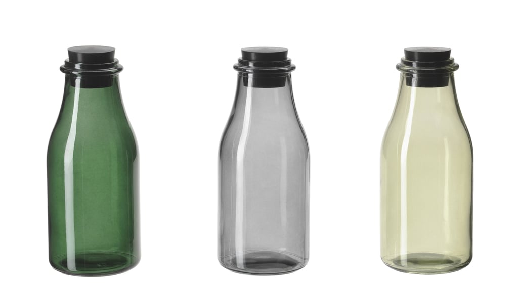 The Hemsmak carafe with stopper ($3) could be perfect for grains and flour.