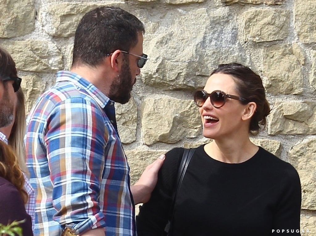 Jennifer Garner and Ben Affleck at Church November 2018