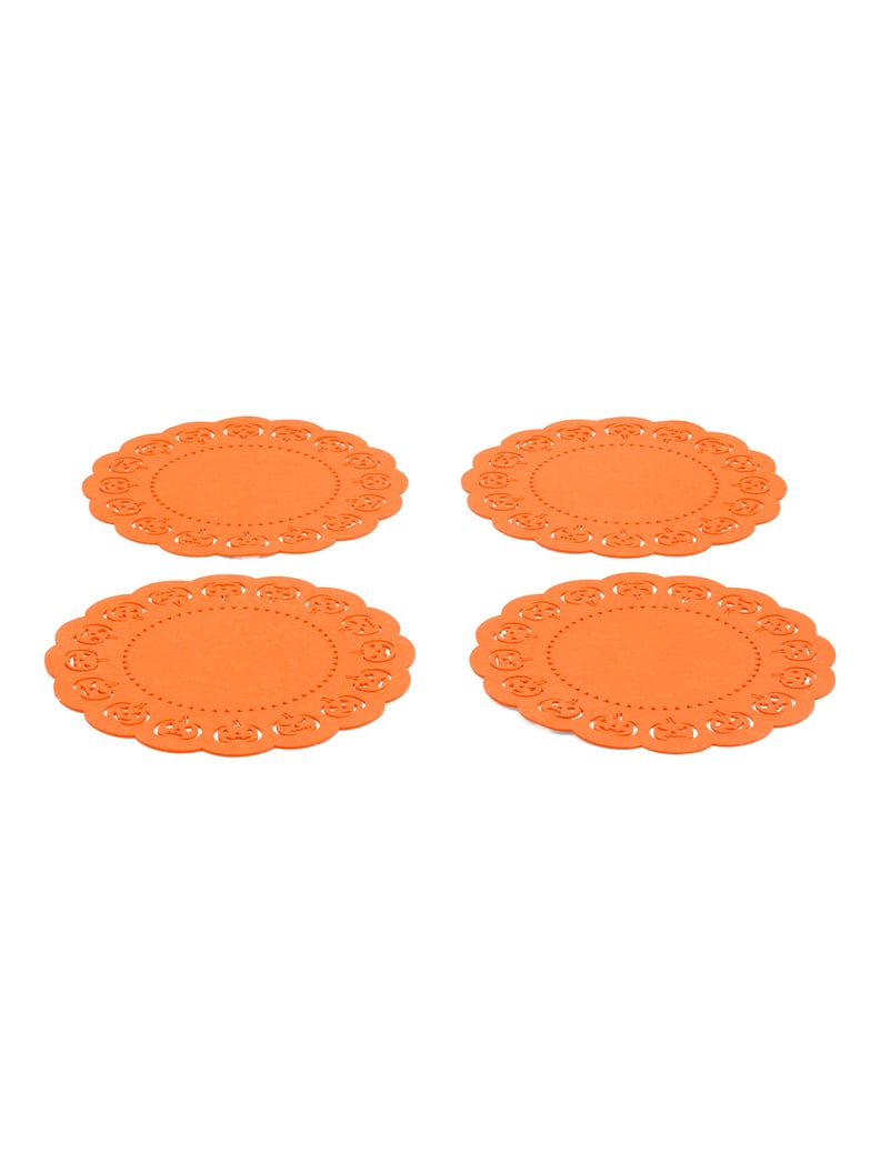 Jack O Lantern Cutout Placemats