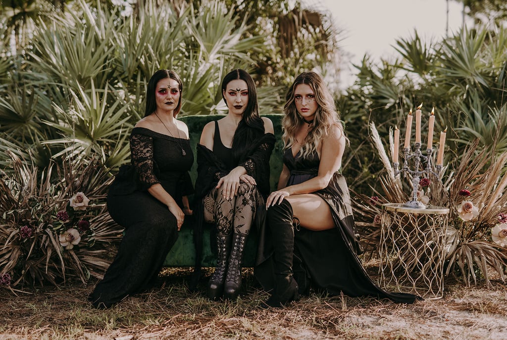 Witch-Inspired Halloween Wedding Shoot​