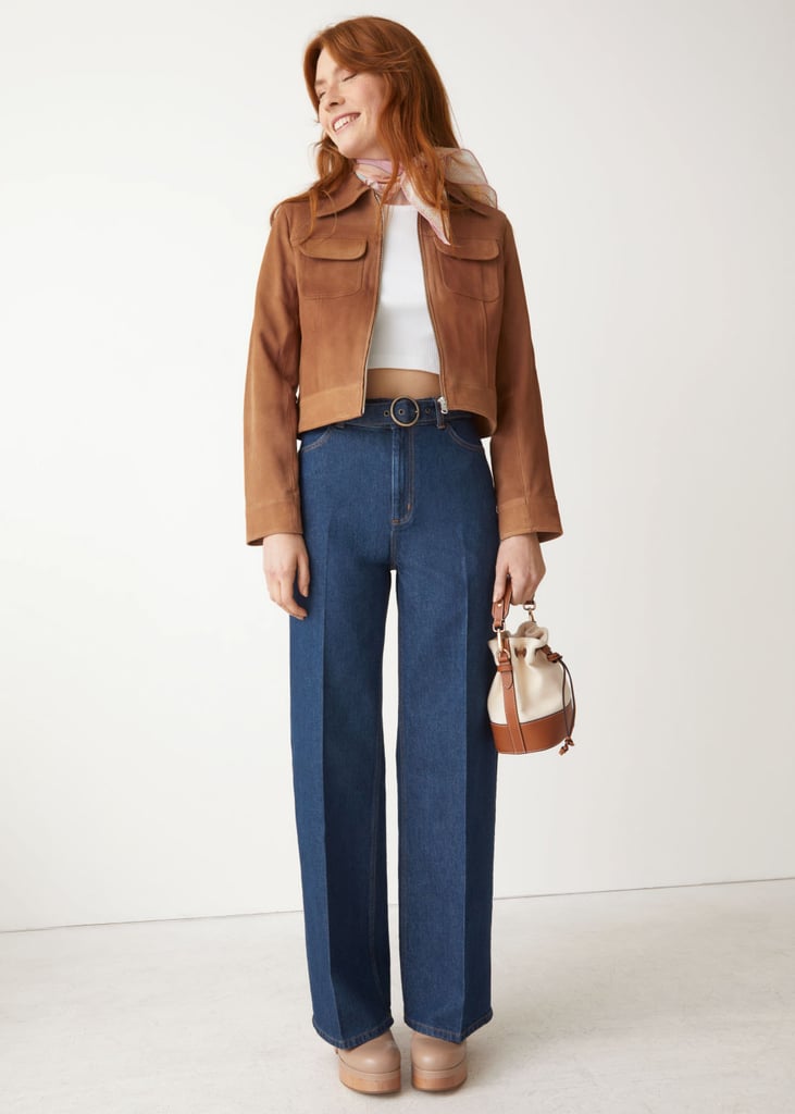 & Other Stories Belted Flared Jeans | What Jeans Are in Style For 2022 ...