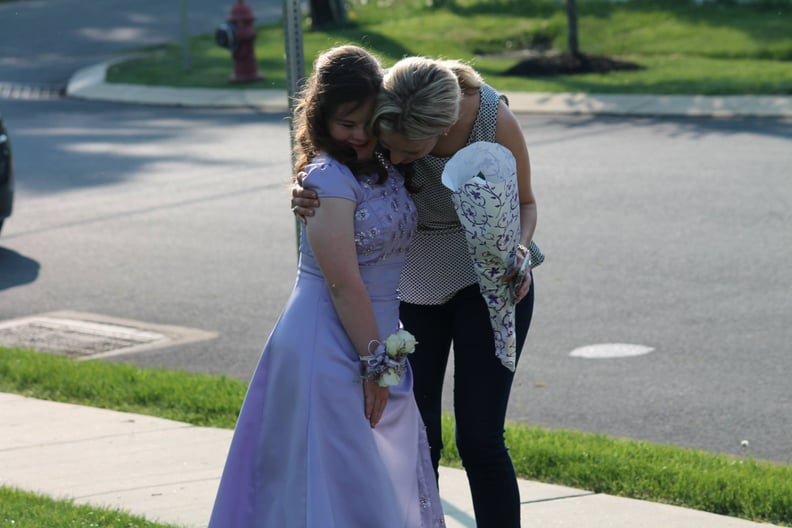 Loved Ones Brought Flowers