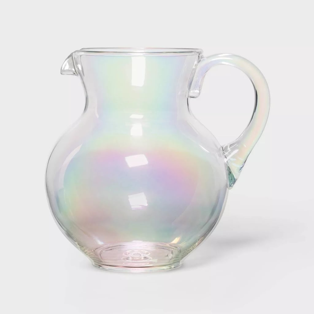 Sun Squad Iridescent Plastic Beverage Pitcher Target Has a Giant
