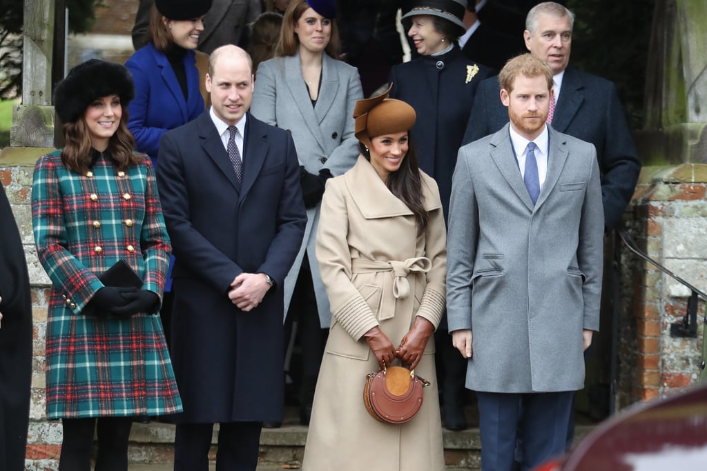 Prince Harry and Meghan Markle Attend Christmas Service