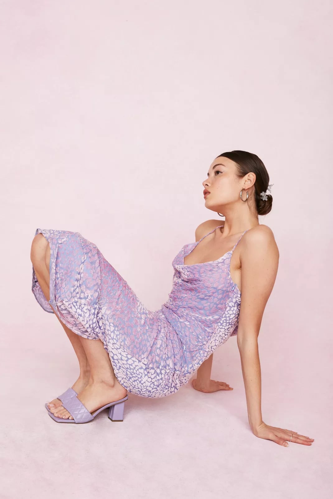 Nasty gal sales cowl dress