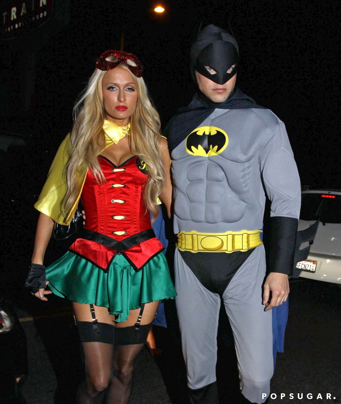 Paris Hilton and then-boyfriend River Viiperi donned Batman and Robin |  Double Trouble: Hollywood's Halloween Costume Copycats | POPSUGAR Celebrity  Photo 8