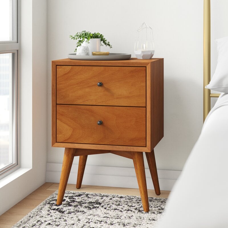 AllModern Williams 2 Drawer Nightstand