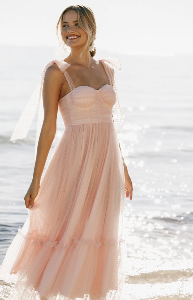 Petal & Pup Floret Bow Strap Midi Sundress