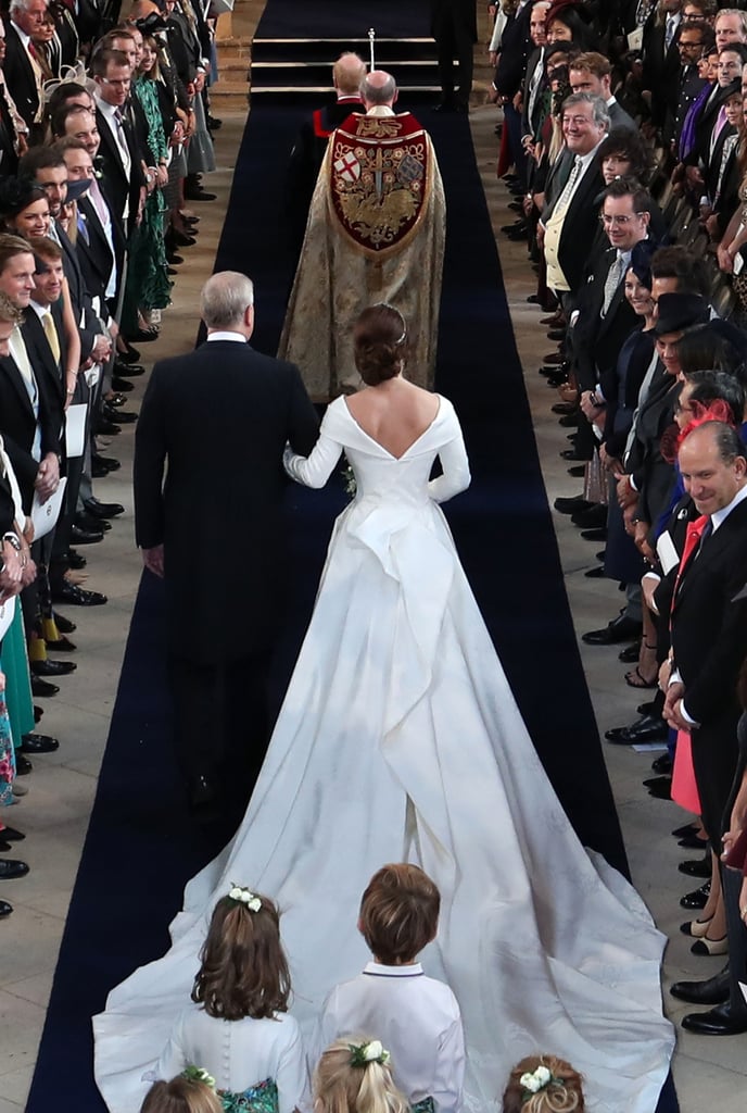 Princess Eugenie Jack Brooksbank Wedding Outfit Exhibition