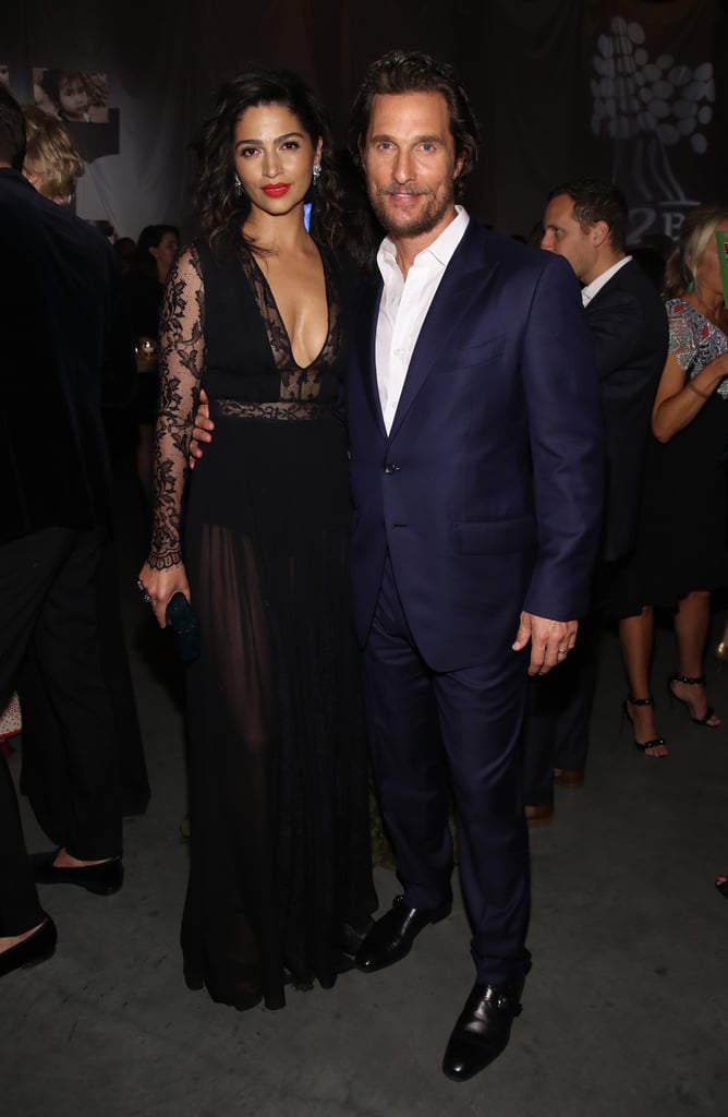 Pictured: Matthew McConaughey and Camila Alves