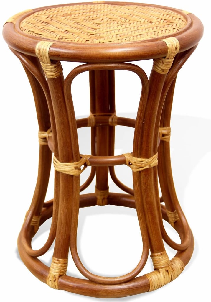 Amazon Breeze Rattan Wicker Stool Plant Stand