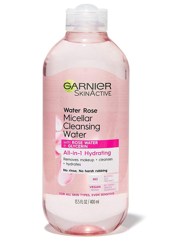加尼叶SkinActive胶束清洗水用玫瑰水和甘油