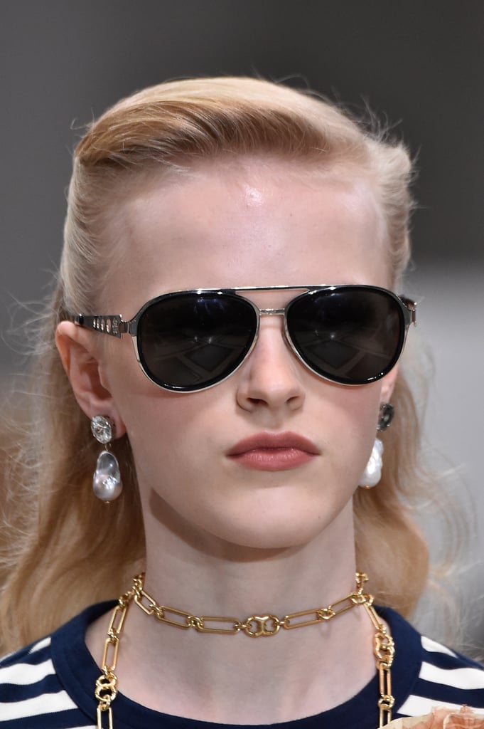 Sunglasses on the Tory Burch Runway at New York Fashion Week