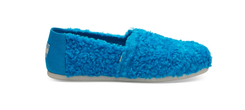 Sesame Street X TOMS Cookie Monster Faux Shearling Women's Classics