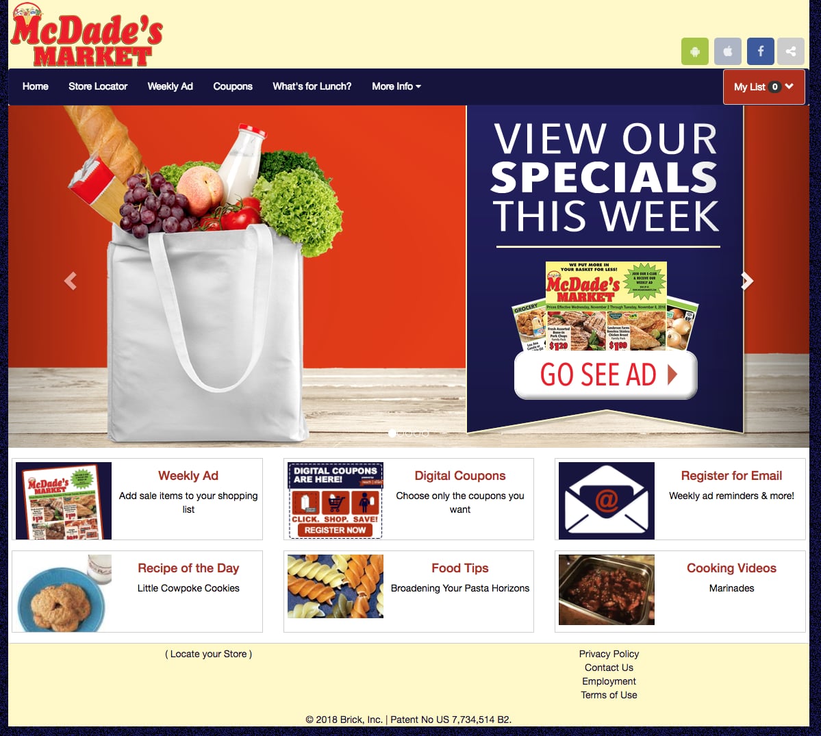 Mississippi: McDade's Market | 50 States of Grocery Stores ...