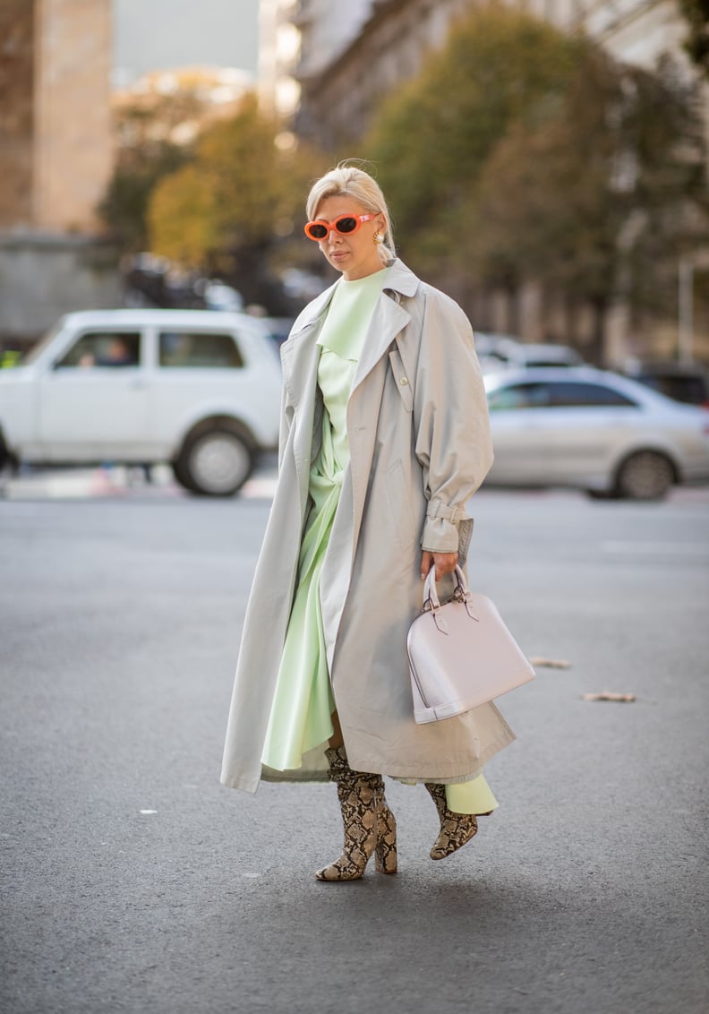 Winter Work Outfits With a Trench Coat