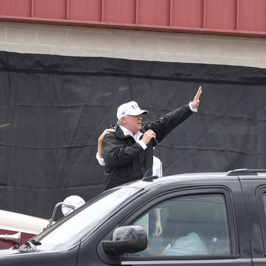 Hurricane Harvey Photo of Trump, Obama, Bush, and Clinton