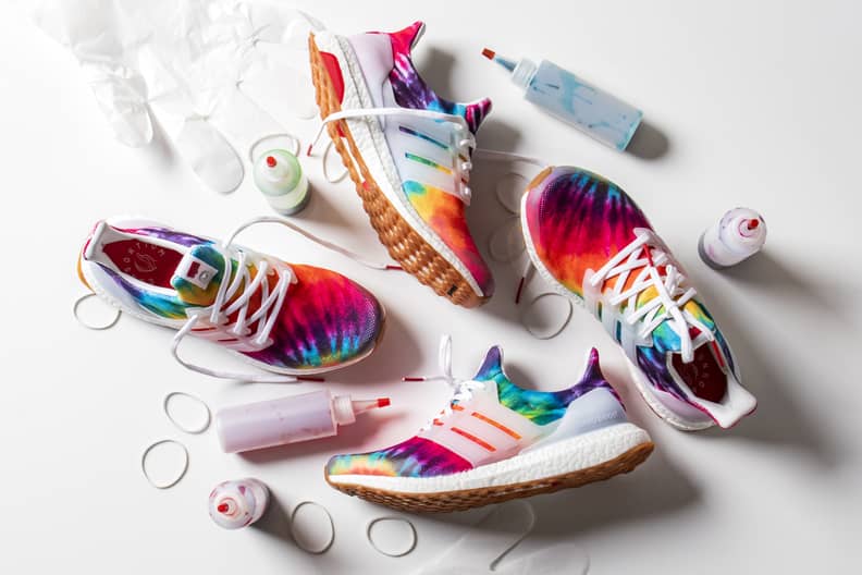 Adidas tie dye shoes 2019 on sale