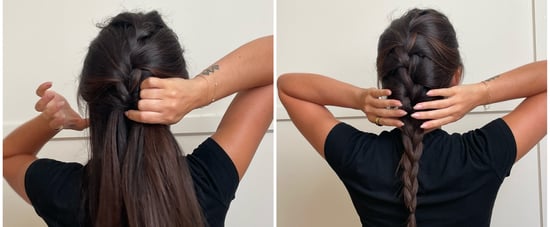 French Braid Hair Tutorial With Photos
