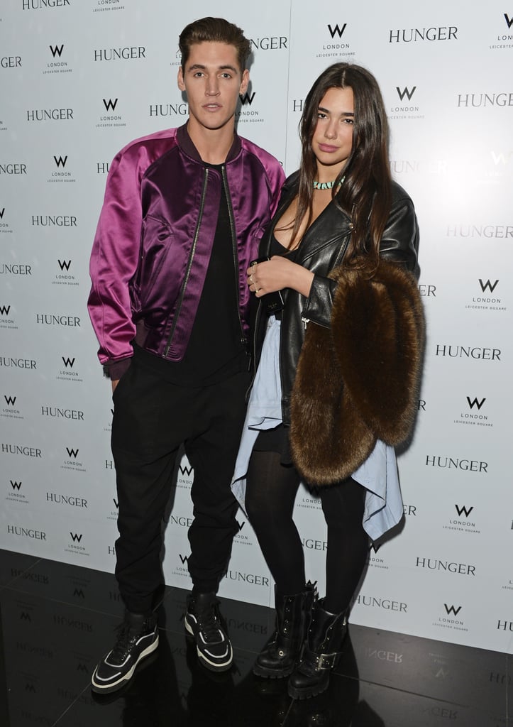 Dua Lipa in 2015 at a "Hunger Magazine" Event