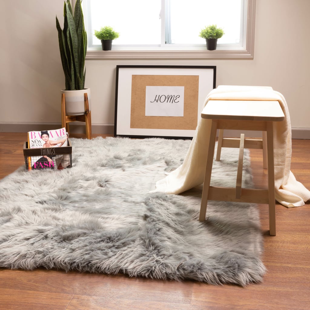 Charlotte Handmade Shag Gray Area Rug