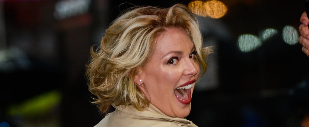 I'm Cackling at Katherine Heigl's "Embarrassing Cheer" For Her Kids' First Day of School